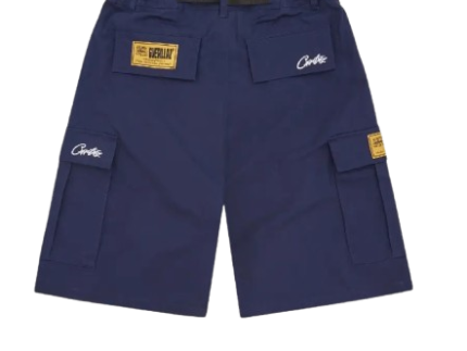 corteiz-alcatraz-cargo-shorts-in-navy-blue