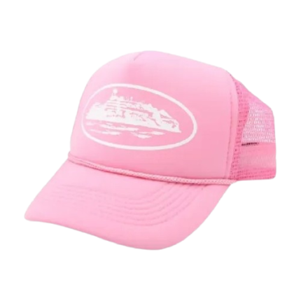 corteiz-alcatraz-pink-trucker-hat