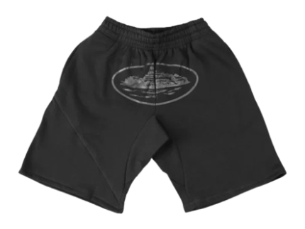 corteiz-alcatraz-shorts-triple-black