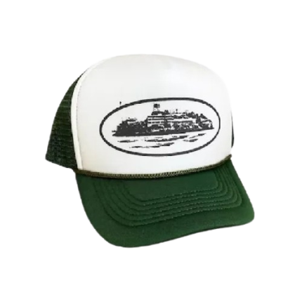 corteiz-alcatraz-trucker-hat-green