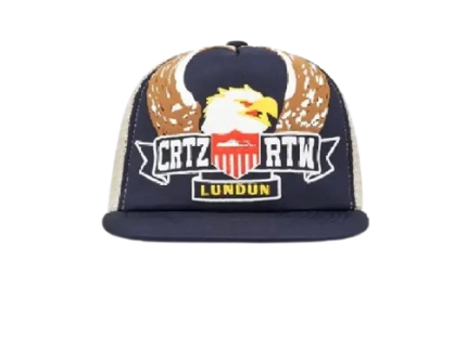 corteiz-dipset-trucker-hat-navy-blue