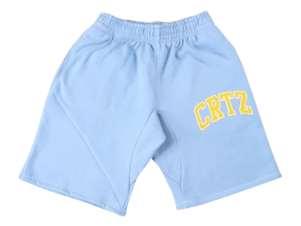 corteiz-dropout-shorts-babyblau