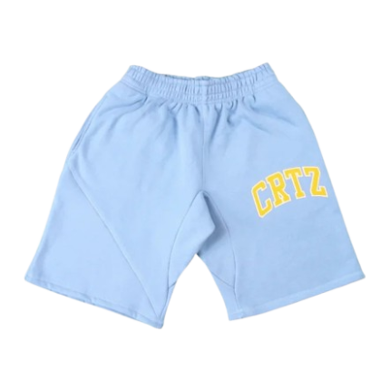 corteiz-dropout-shorts-babyblau