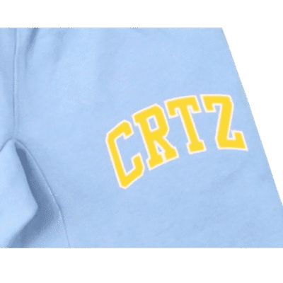 corteiz-dropout-shorts-babyblau