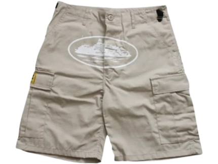 corteiz-guerillaz-21-cargo-shorts-beige