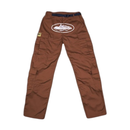 corteiz-guerillaz-cargo-pants-brown