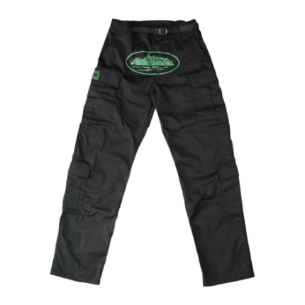 corteiz-mula-guerillaz-cargos-black-green