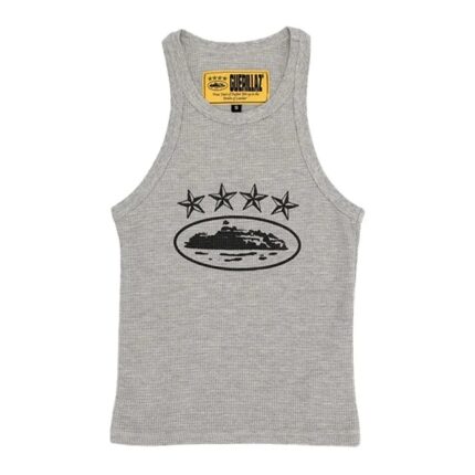 corteiz-grey-tank-top