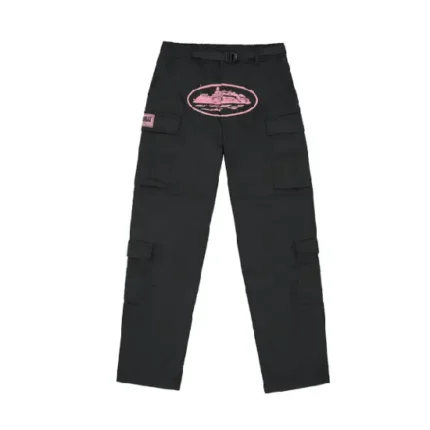 corteiz-guerillaz-cargo-pant-black-pink