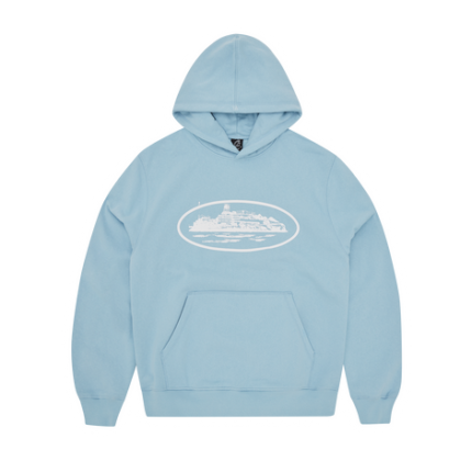 ALCATRAZ HOODIE [BABY BLUE]