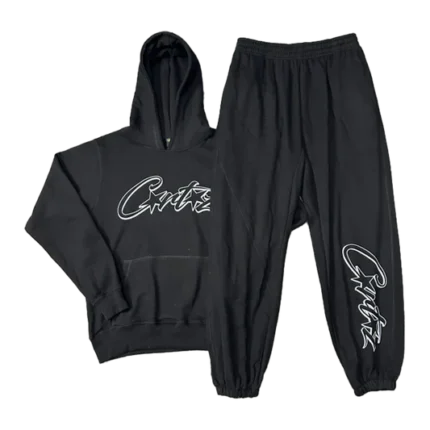 Corteiz CRTZ Star Tracksuit Black