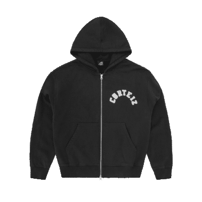 COLLY ARCH ZIP HOODIE [BLACK]