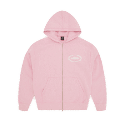 SUPERIOR ROYALE ZIP HOODIE [PINK]