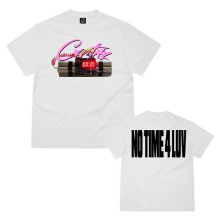 NO TIME 4 LUV TEE [WHITE]