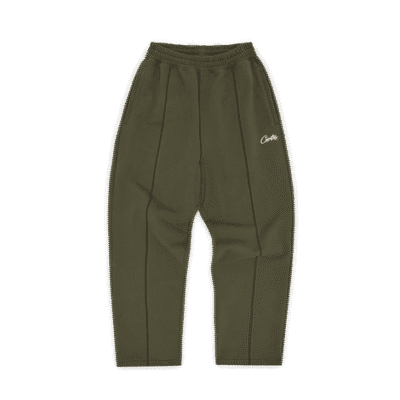 HMP OPEN HEM SWEATPANT [OLIVE / BLACK]