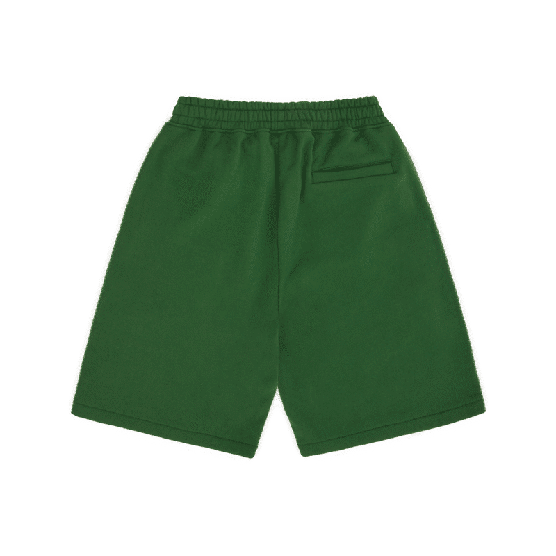 island-puff-print-sweatshort-green