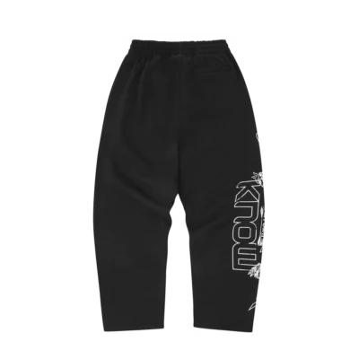 Corteiz BBK Royale Open Hem Sweatpants Back - Corteizuksite.com