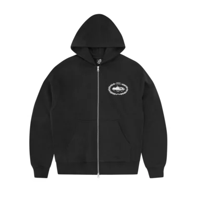 Corteiz BBK Royale Zip Hoodie Black - CorteizUKSite.com