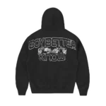 Corteiz BBK Royale Zip Hoodie Black Back- CorteizUKSite.com