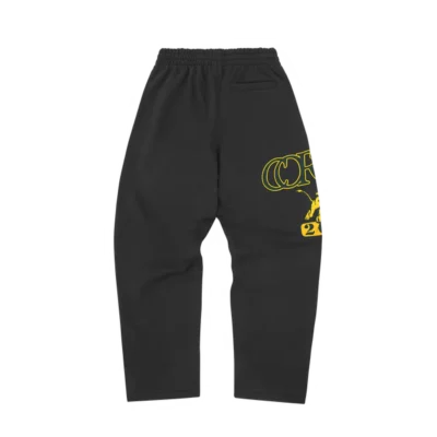 Corteiz Cargo Lion Varsity Open Hem Pants Back - Corteizuksite.com